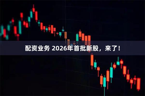 配资业务 2026年首批新股，来了！